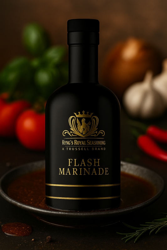 Kyng's Royal Flash Marinade 17 FL OZ/ 500 ML ***Contains Soy***